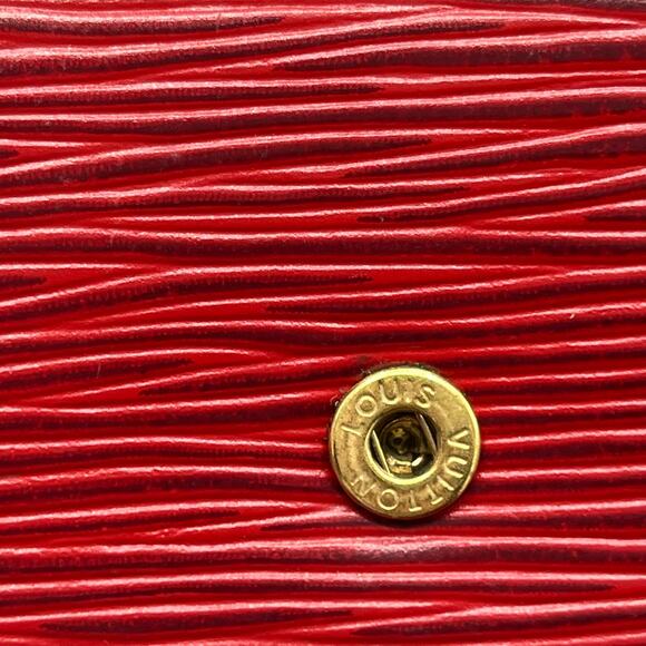 Louis Vuitton Vintage Authentic Red Keyholder - Picture 5 of 7